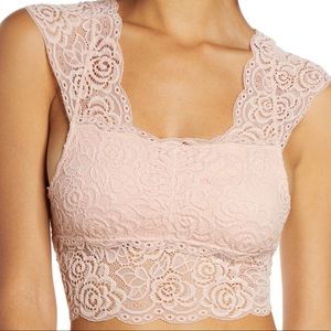 Free People Chase Me Bralette Top